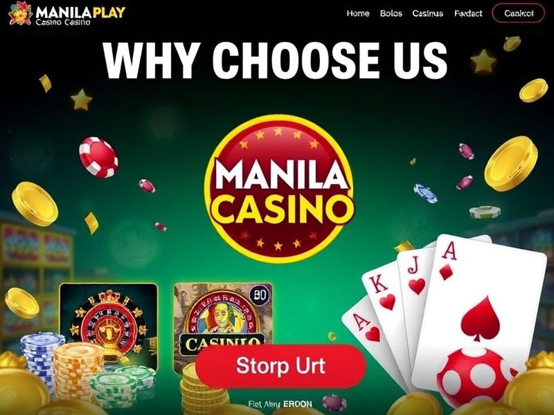 Welcome to Manila Play Casino, the premier online gambling platform for Filipinos. Enjoy thrilling casino games, exclusive bonuses, and secure play at manila play casino.com. Play online today!